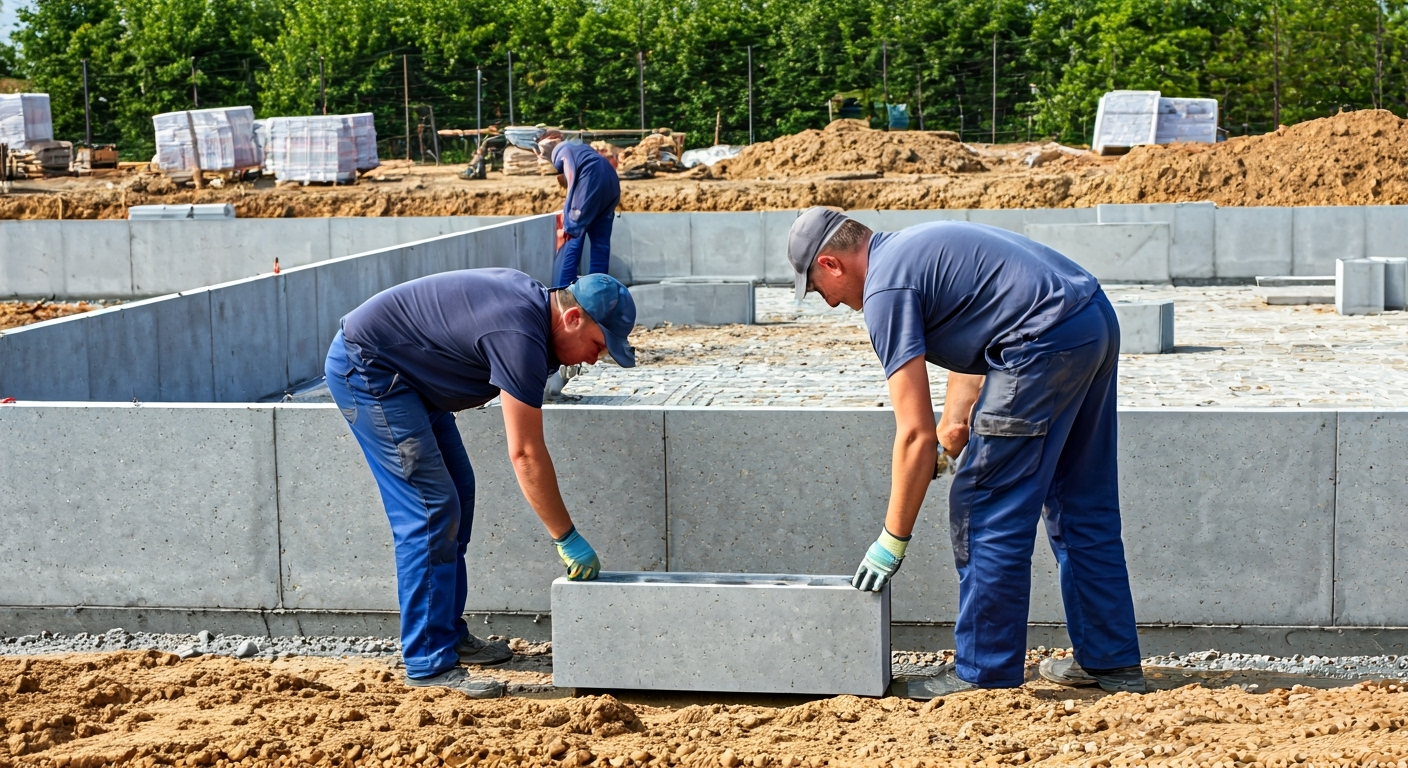 Murowanie z bloczków betonowych - ile kosztuje za m2? Cennik 2