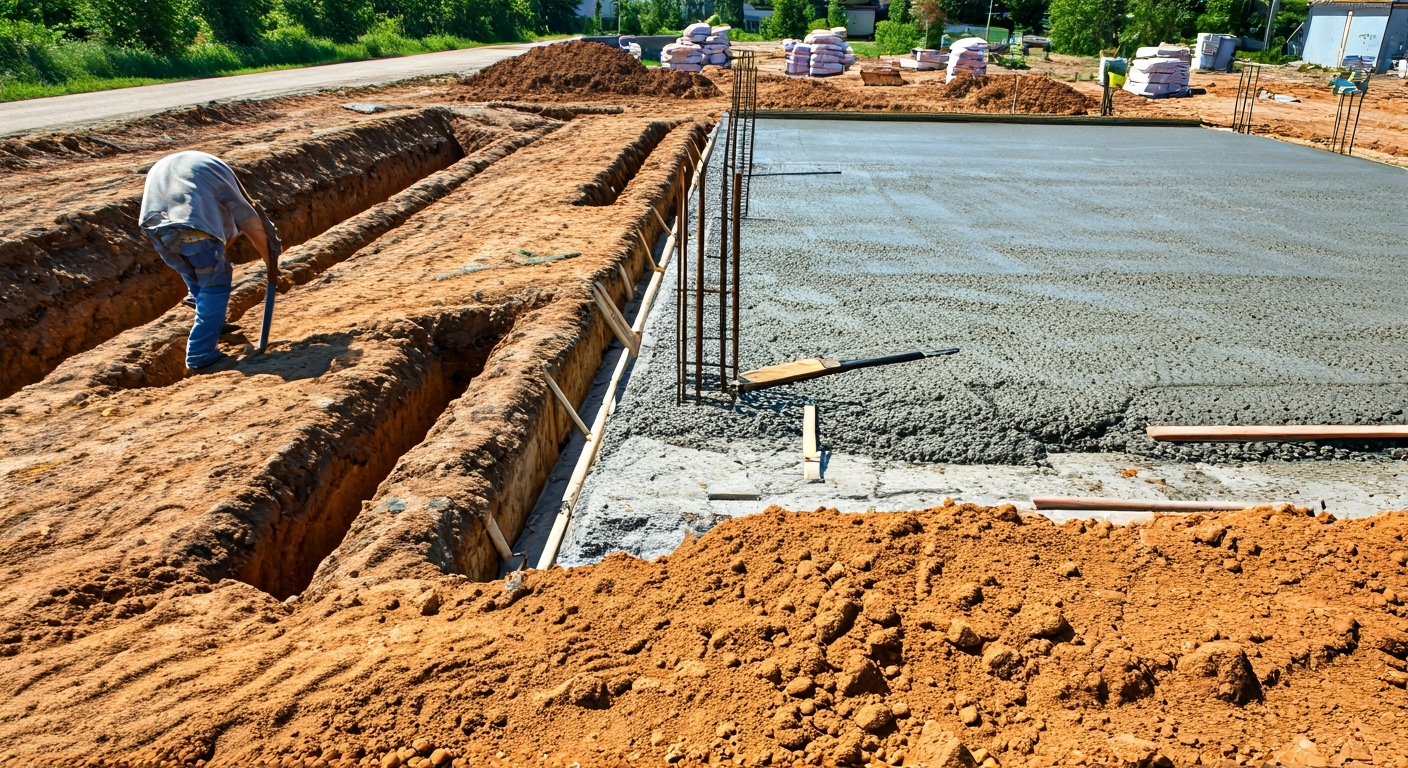 Kosztorys fundamentów pod dom o powierzchni 120m2 2