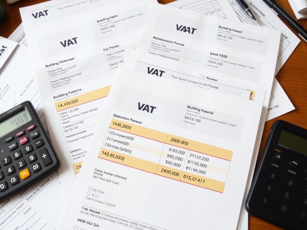 Faktury VAT za materiały budowlane kwalifikujące się do zwrotu podatku