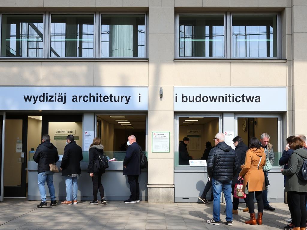 Urząd miasta z wydziałem architektury i budownictwa