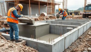 Zastosowanie betonu B20 na budowie - fundamenty i konstrukcje