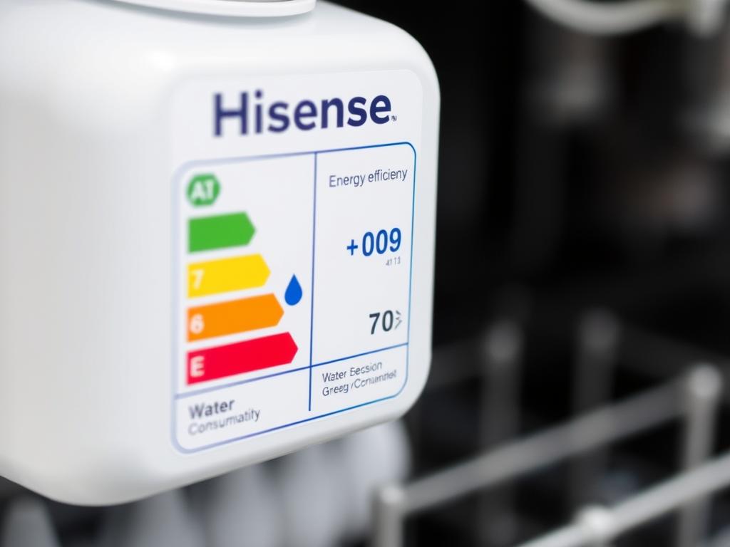 Etykieta energetyczna zmywarki Hisense - zmywarka hisense co to za firma