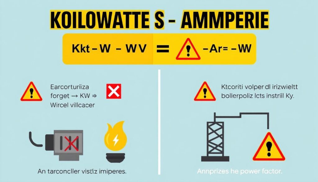 Najczęstsze błędy przy przeliczaniu jednostek elektrycznych - 1kw ile to amper