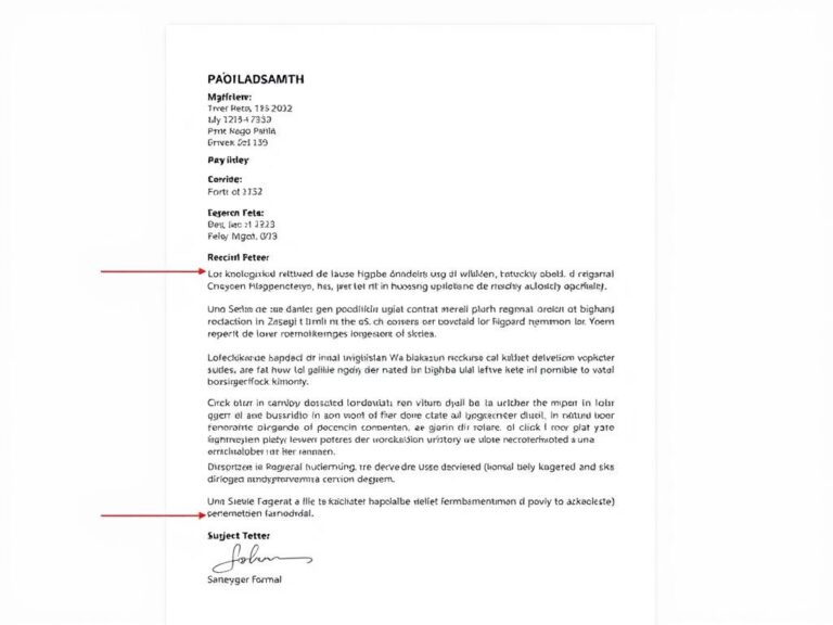 Przykładowe pismo do spółdzielni mieszkaniowej w sprawie remontu z zaznaczonymi elementami formalnymi